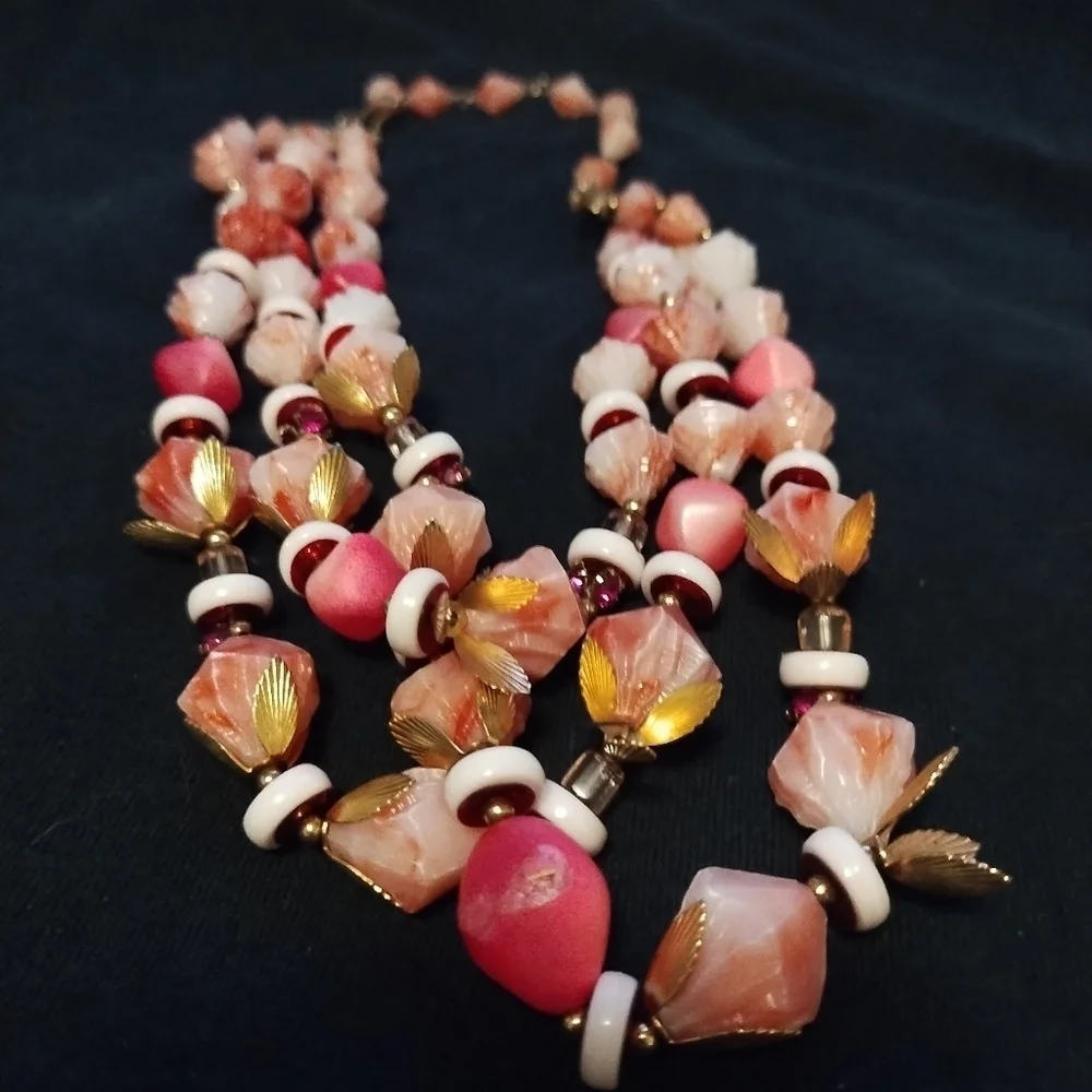 Vintage signed Deauville necklace